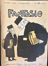Revue française FANTASIO 1917 LOUIS ICART Cinéma CHARLOT - ROUBILLE Avocats