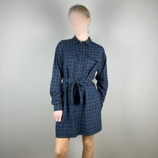 Robe chemise ceinturée femme