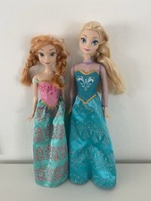 Lot 2 Poupées Disney Frozen – Anna & Elsa (La Reine des Neiges)