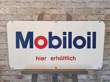 Plaque émaillée MOBILOIL
