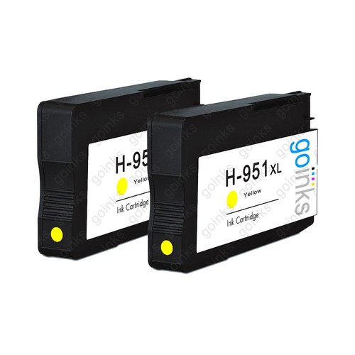 Jaune cartouches encre - 2,