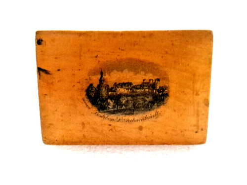 Ancienne petite boite buis - ancienne,