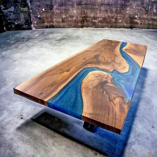 Table manger rivière - table, à