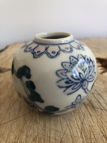 Petit vase boule - petit, asiatique