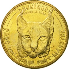 [#525192] Francia, Token, Jetón turístico, Fort Mardyck - Parc zoologique de Dun