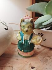 Figurine En Bougie Chat Beatrix Potter (Beswiks), Cousin Ribby