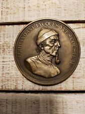 Médaille commandant jacques Yves cousteau