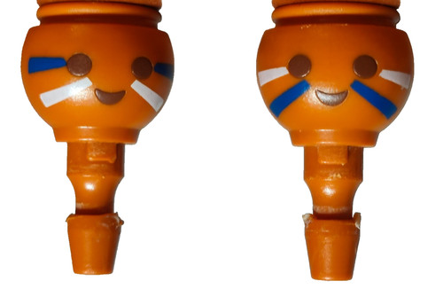 Playmobil têtes brunes - tÊtes,
