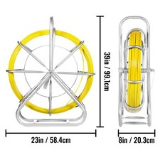 Câble Fibre De Verre Frp 130M Tire-fil  Extracteur Traînage Densité 150 g/m