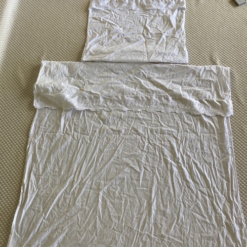 Parure drap taie vintage - drap,