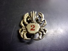 Légion . 1° REC / 2° Groupe Amphibie ( Retirage émail )