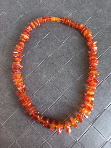 Collier ambre naturelle - collier,
