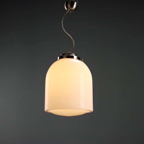 Lustre vintage aluminium - aluminium, verre