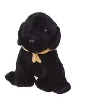 Peluche Chien Labrador Noir 25