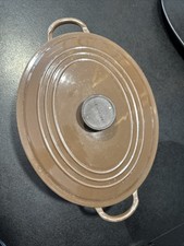 (D) LE CREUSET Cocotte Le Creuset En Fonte Émaillée 30 Cm,couleur Brune