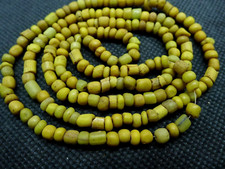 64cm Perle Verre Ancien Bijou