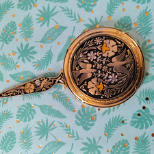 Miroir de poche vintage