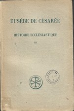 sources chrétiennes-Eusèbe