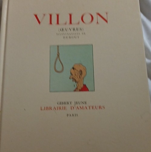 Villon illustrations - (oeuvres),