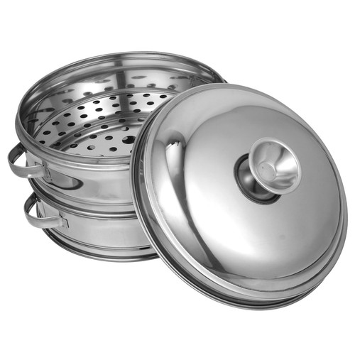 Panier vapeur acier - panier, en