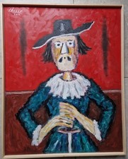 Roland Chanco Huile sur toile