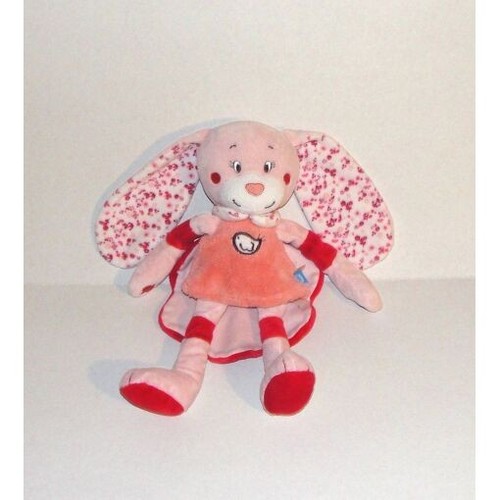 Doudou lapin rose - lapin, tex