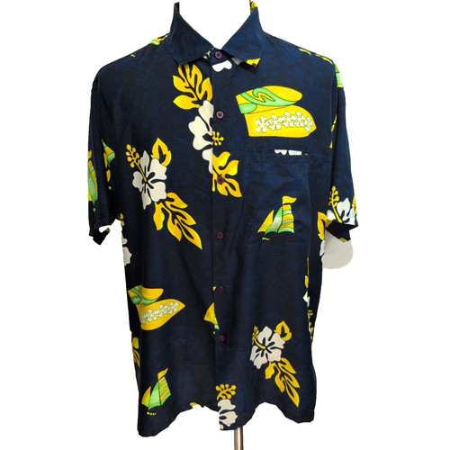 Chemise hawaïenne xxl - hawaïenne, bleu