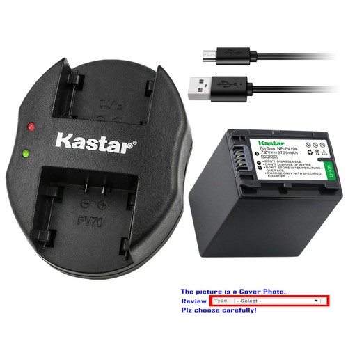 Kastar battery dual charger - battery,
