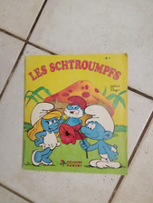 Album panini " les SCHTROUMPFS " peyo 1982  quasi complet manque une vignette
