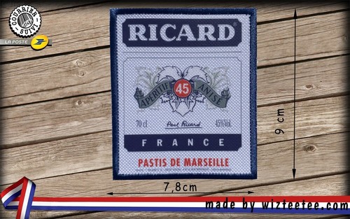 Patch ricard écussons - patch,