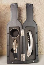 Coffret oenologie sommelier en forme de bouteille - Coffret cadeau collection