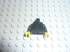Buste Black LEGO Minifig Torso 973c18 Set 7839/375/6075/556/590/374/640/7740/620