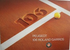 Brochure PEUGEOT 106 Roland