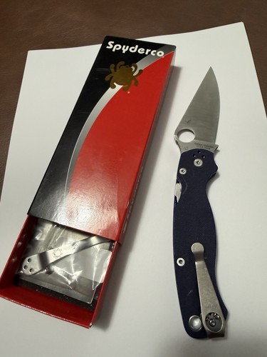 Spyderco paramilitary knife - paramilitary, 2