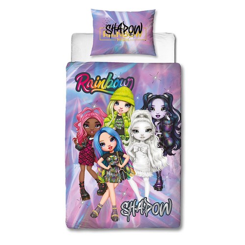 Rainbow high housse couette - high,