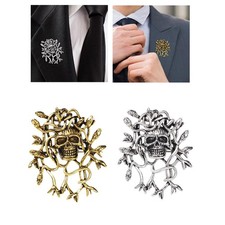 Broche en forme de tête de