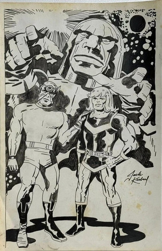 Marvel 1970 planche - marvel, 1970-80,