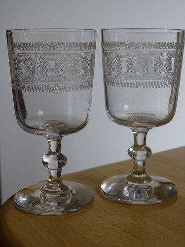 Baccarat anciens verres vin - baccarat,