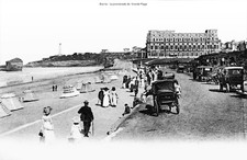 affiche poster  biarritz