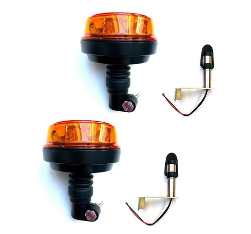 Gyrophare led orange 4 - 2x,