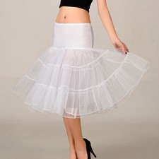  Femmes blanches jupon sans