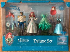 NIB Disney Parks Disney Princess The Little Mermaid Mini Doll Deluxe Play Set