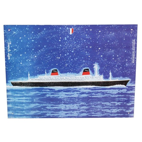 Plaque publicitaire french - plaque,