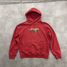 Vintage Supreme Uzi Hoodie Red