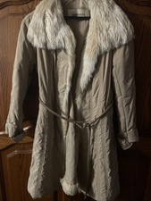 Veste vintage avec fourrure