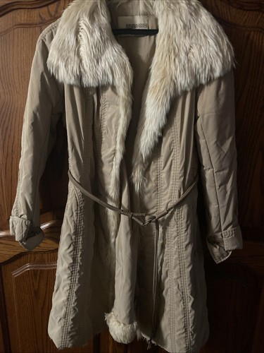 Veste vintage avec fourrure