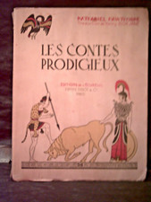 Hawthorne. LES CONTES PRODIGIEUX  ( Année 1939 ). Illustrations M. Auzolle