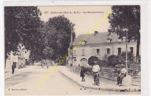 Cpa 41130 selles sur - cpa,
