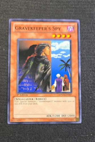 Gravekeeper s spy - yu-gi-oh!, gravekeeper's