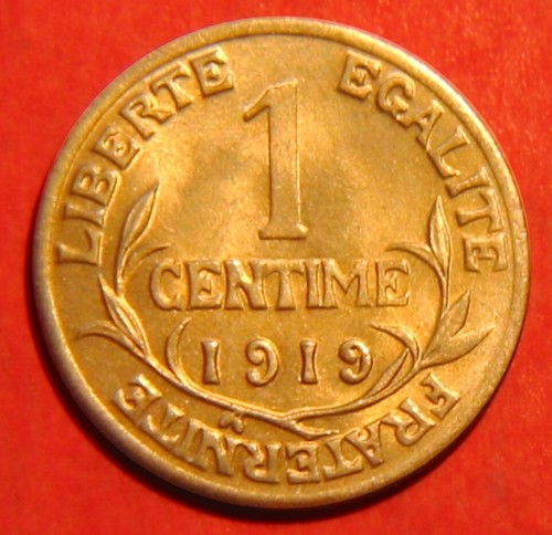 Centime dupuis 1919 - fdc,